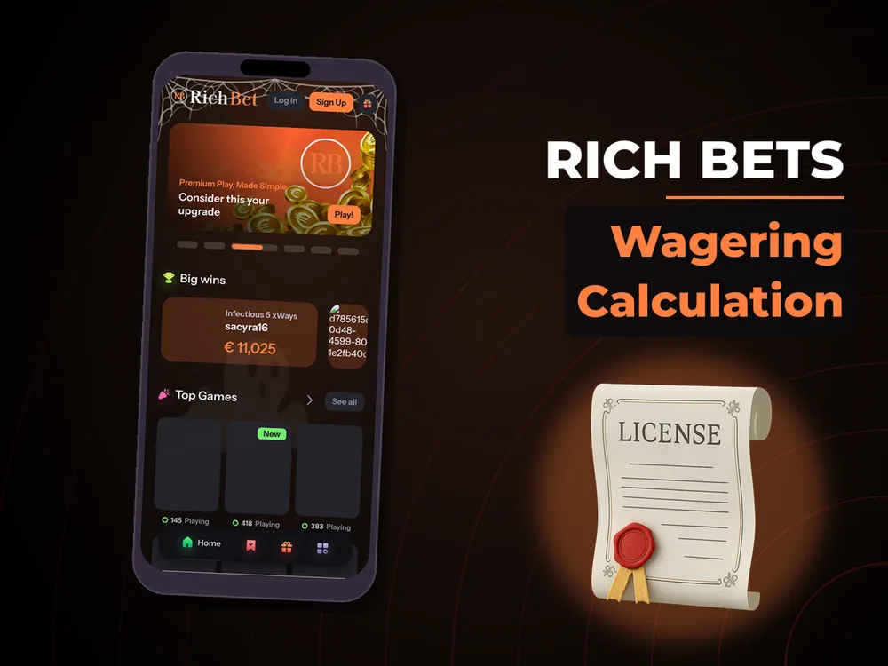 Rich Bets - Wagering Calculation