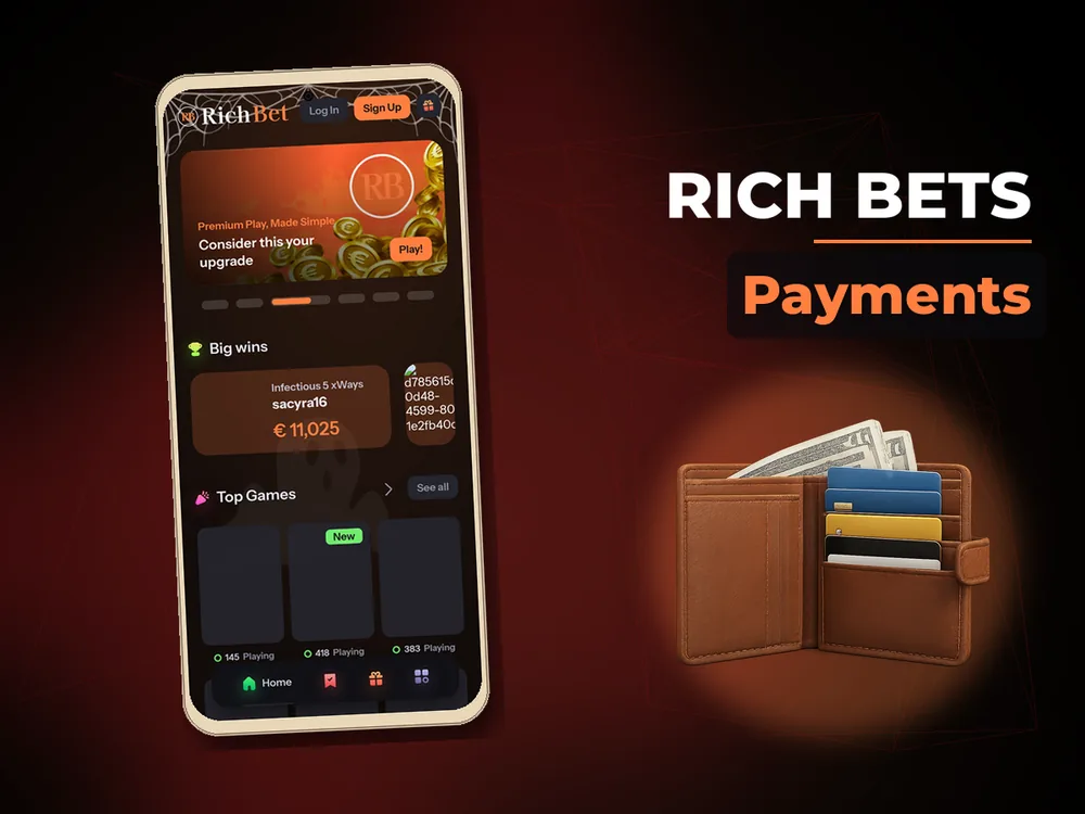 Rich Bets - Payments